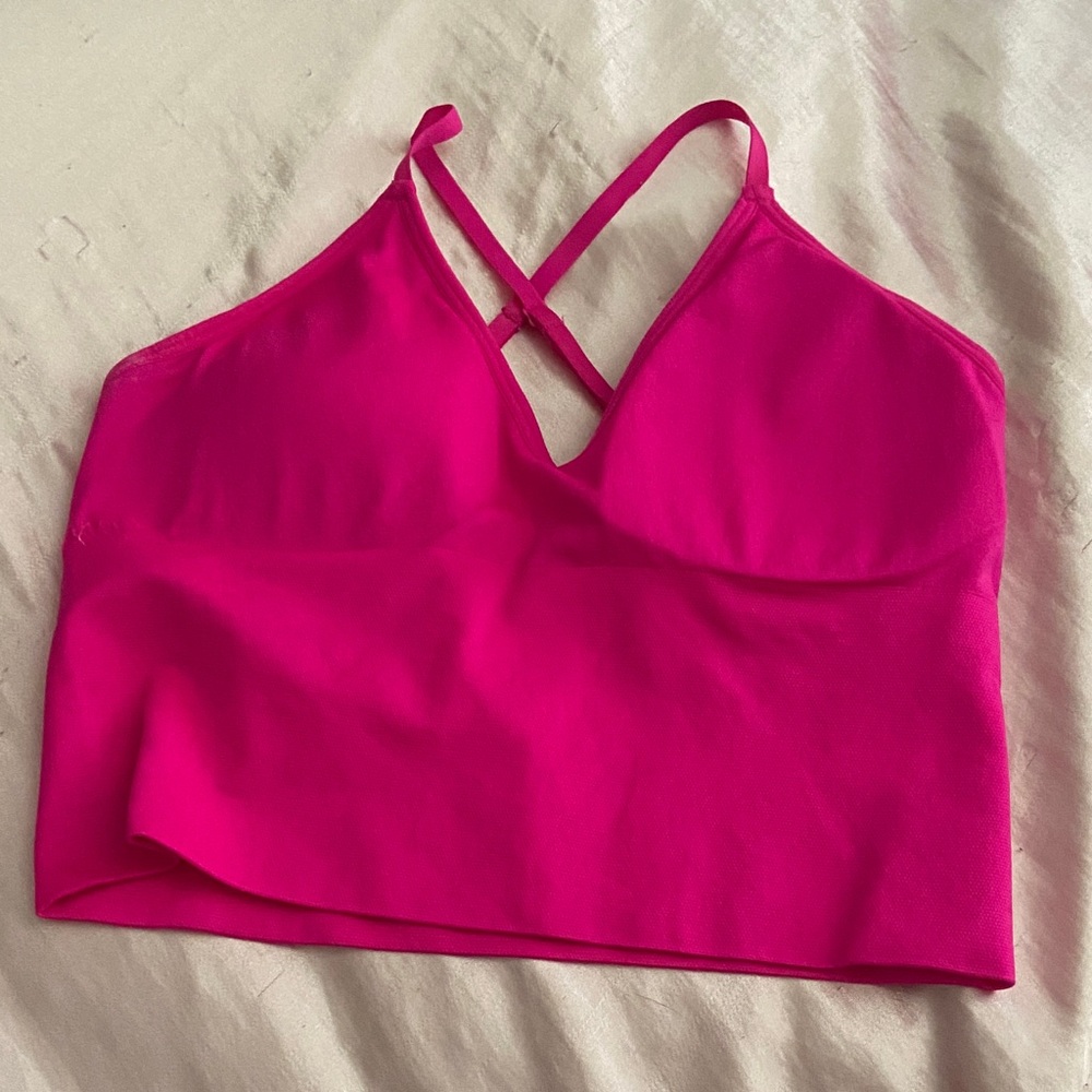 Amazon Women's Pink Strappy Top